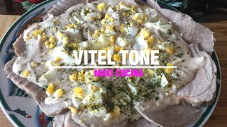 COMO HACER VITEL TONE de carne bien facil paso a paso [upl. by Marti432]