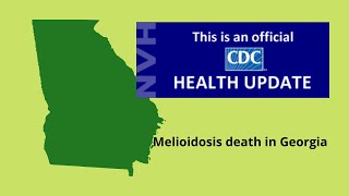 Georgia melioidosis death No travel history [upl. by Oicnedurp]