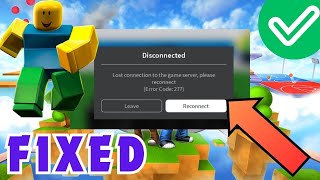 How To Fix Roblox Error Code 277  Please Check Your Internet Connection And Try Again Roblox [upl. by Dosh744]