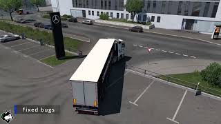 ETS2 149 Mercedes Actros MP3 Reworked v44 [upl. by Berenice469]