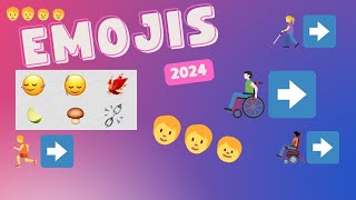 Nouveaux Emojis 2024 sur iPhone disponibles sur iOs 174  Quelles nouveautés pour ces 118 emojis [upl. by Nylarak]