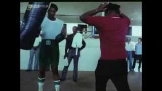 George Foreman Hitting Heavy Bag ALL [upl. by Ahidam]