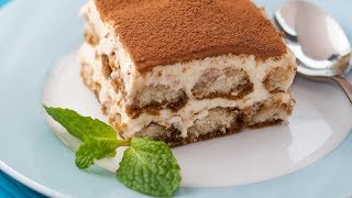 How to Make Tiramisu  Authentic Tiramisu Recipe  No Bake Dessert [upl. by Ailimaj]