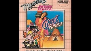 Custers Revenge Atari 2600 1982 gameplay [upl. by Jazmin106]