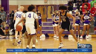 FULL COURT PRESS Topeka High at Topeka West Boys [upl. by Yecaj564]