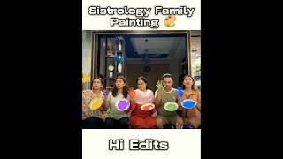 Sistrology Family Hand Painting Memories ❤️ Sistrology youtubeshorts trendingshorts viralshorts [upl. by Yerga]