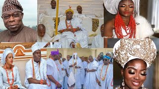 👉OONI OF IFE NEW WIFE REACTIONS🛑OBASANJO amp IFE ELDERS MOVE TO 📢RECONCILE QUEEN NAOMI ampOONI😍 [upl. by Acisej565]