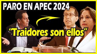 🔴DIRIGENTE JULIO CAMPOS RESPONDE A LAS AMENZAS DE DINA CONTRA QUIENES PROTESTEN DURANTE APEC [upl. by Desiree]