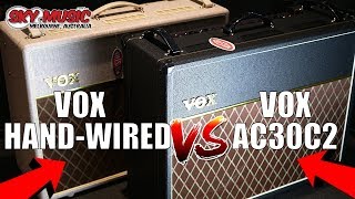 Vox AC30 Hand Wired vs Vox AC30C2 Amplifier  An Amplifier Shootout [upl. by Yssenhguahs]