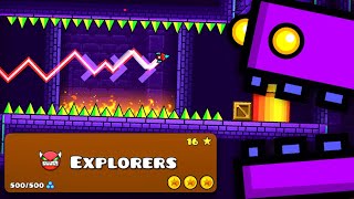 quotExplorers Full Versionquot by Emilixito me  FULL SHOWCASE – Geometry Dash 22 [upl. by Nero]