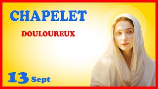 CHAPELET 🙏 Vendredi 13 Sept  Mystères Douloureux [upl. by Adamik]