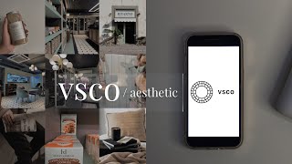 how to use VSCO  aesthetic editing [upl. by Liu892]