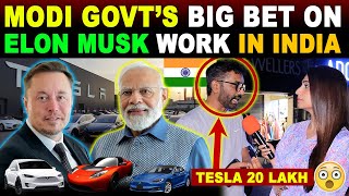 TESLA INVESTING 3 BILLION ON INDIAN GIGAFACTORY TO BUILD 25000 MODEL 2  PAK REACTION  SANA AMJAD [upl. by Wini]