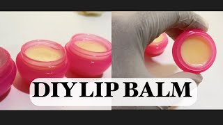 DIY LIP BALM [upl. by Tterrej]