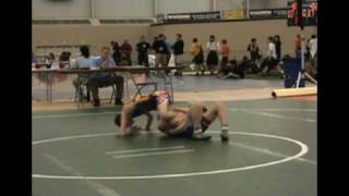 Tyler Fraley 2008 FreestyleGreco Roman Wrestling Highlights [upl. by Georgia]