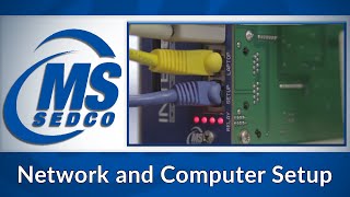 How To  MS Sedco INTERSECTOR Network and Computer Setup [upl. by Shirl]