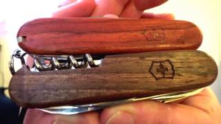 Victorinox SwissChamp Hardwood Bubinga [upl. by Ametaf]