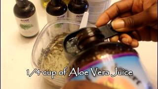 How to make Bentonite Clay Hair Mask [upl. by Lemon]