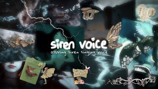 🌊🧜‍♀️ ‧̍̊˙· 𓆝° BP OTHERWORLDLY SIREN SINGING VOICE [upl. by Notneiuq]