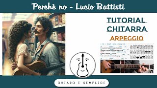 Perché no Lucio Battisti  Accordi Chitarra  Cover [upl. by Brigida]