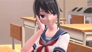 Notice Me Senpai MMD Yandere Simulator [upl. by Nodal]