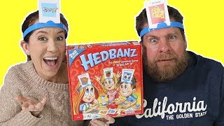 Playing Hedbanz Game 2nd Edition [upl. by Ume361]