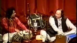 Ustad Tari Khan And Ustad Nusrat Fateh Ali Khan Live Washington DC [upl. by Napra]