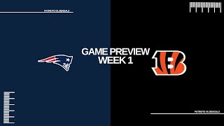 New England Patriots vs Cincinnati Bengals  2024 Week 1 Prediction [upl. by Ianahs]