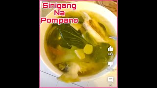 Pompano Fish Soup  Sinigang na Pompano  shorts panlasangpinoy pinoyeasyrecipe [upl. by Rede]