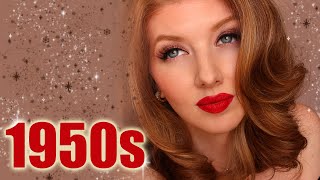 Historically Accurate 1950s Makeup Tutorial [upl. by Averir]