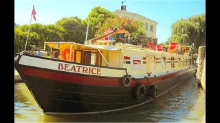 Péniche en vente sur le Canal du Midi pour 170000 euros [upl. by Pinto715]