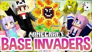 Flower Power  Minecraft Base Invaders Challenge [upl. by Humphrey]