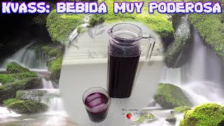 Bebida Saludable y Probiótica KVASS  Limonada de KVASS [upl. by Hamon]