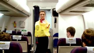 IAOT  InFlight Safety Demonstration [upl. by Edahsalof]