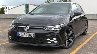 2021 VW Golf 8 GTD 20 TDI 200 PS TEST DRIVE [upl. by Rorie62]