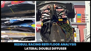 F1 Aero Analysis  RedBull Racing RB19 Floor Analysis  LATERAL DOUBLE DIFFUSER  Part 1 [upl. by Khai754]