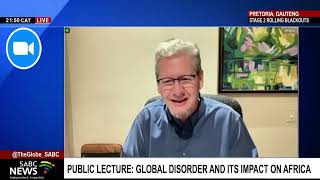 Prof Anthoni Van Nieuwkerk on Global Disorder and its Impact on Africa public lecture [upl. by Ahsehyt]