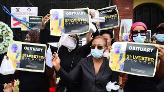 Sylvester Oromoni Women picket In front of Dowen College [upl. by Oiled]