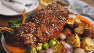 Roast Lamb Shoulder  Perfect Sunday Roast [upl. by Ykciv]