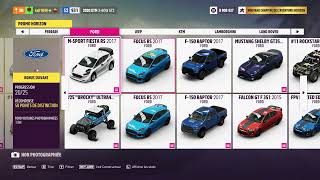 FORZA HORIZON 5  ALL CARS LIST 2024  ALL DLC 4K [upl. by Bergh]