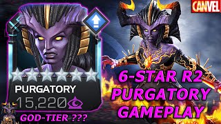 6STAR R2 PURGATORY ARAF GAMEPLAY  RUH ÇALMA VE DÖVÜŞLER ARASI YETENEKLERİ TOP HERO MU   MCOC [upl. by Rebekah157]