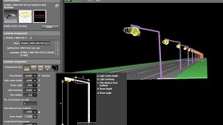 Lighting Pole Parameters in Dialux evo [upl. by Leinahtam698]