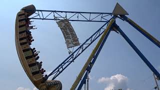 🎠Pharaohs Fury at the 2021 Sauk County Fair [upl. by Wall807]