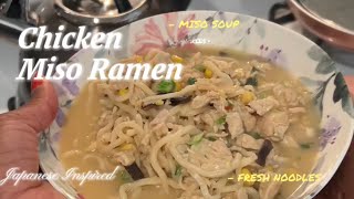 Tonkotsu Chicken Miso Ramen Review  Pulmuone Japanese Inspired Ramen Kit [upl. by Berni986]