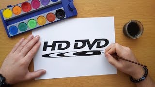 How to draw the HD DVD logo [upl. by Hanselka80]