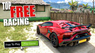 Top 10 FREE Racing Games 2024 NEW [upl. by Tedder]