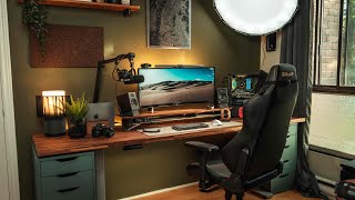 Modern Desk Setup Makeover For a Software Engineer at Expedia [upl. by Atnaloj]