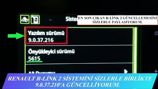 9037210 RENAULT RLINK 2 YAZILIMI GÜNCELLEMESİ V2 ve V3TEN V9A YAZILIM YÜKSELTMEYİ DENEMEYİN [upl. by Eugirne857]