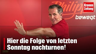 Philipp bewegt am Sonntag 0809 Die besten Übungen von unter der Woche [upl. by Anazus181]