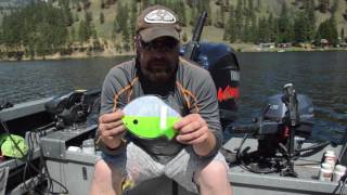 Kokanee Fishing with Jerrod Gibbons Presenting Leo Flashers [upl. by Sotnas992]